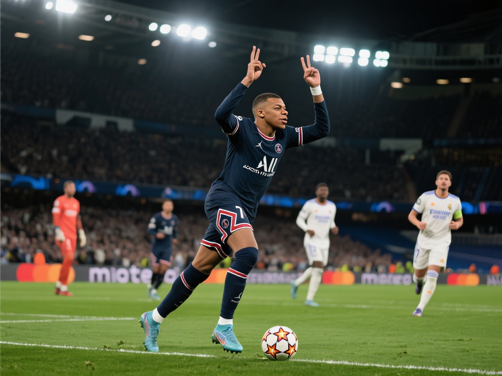 在这场国家德比中，姆巴佩无疑是全场最耀眼