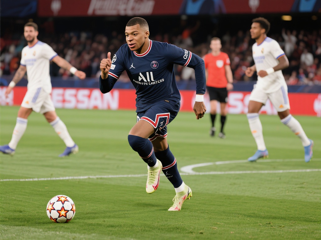 值得一提的是，姆巴佩的进球分布非常均衡。