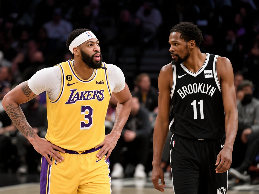 安东尼-戴维斯与丹尼尔-加福德确认参加今日对篮网的较量 在篮球迷翘首以盼的时刻,洛杉矶湖人队传来