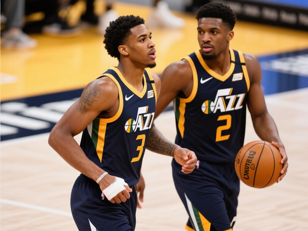 两位球员的同时缺席无疑会对爵士队的战术布